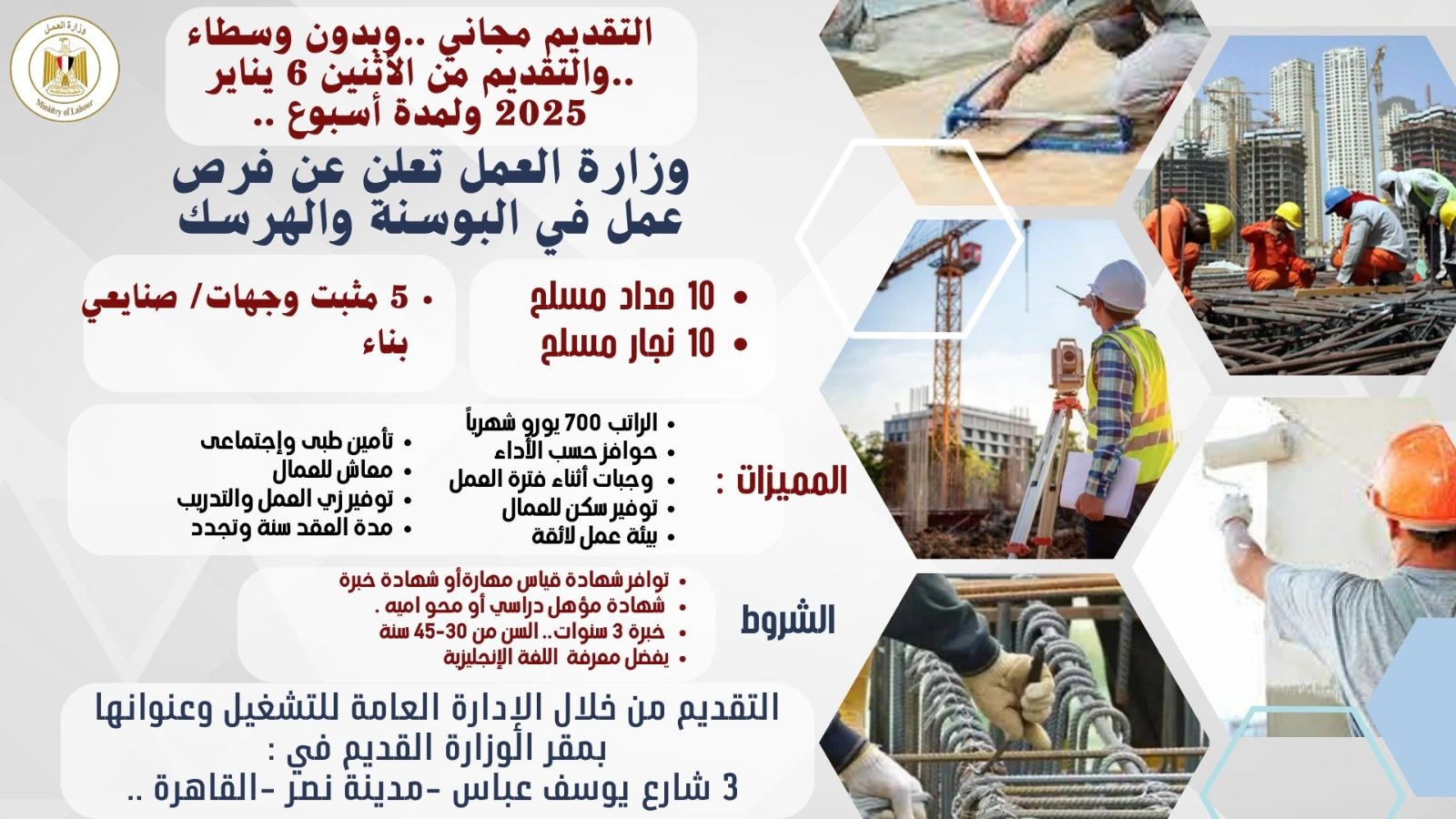 وزير القوى العامله 